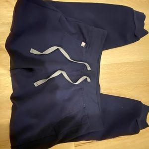 FIGS navy petite zamoras small